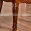 Dining room brown typical and plain dining chairs fabric wood frame dining chairs