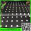china factory offer plastic film for greenhouse/black film with holes in plastic weed mat