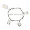 Factory Price Stainless Steel I LOVE YOU Tags Charm Bracelet Wholesale