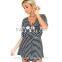 Fashion Women Gorgeous V-neck Stripes Jumpsuit Playsuit Rompers