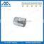 Adjustable handrail tube flange for round pipe