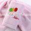 balloon embroidery design for towel,80g cotton custom embroidery towel