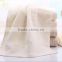 China Manufacturer solid color 100% cotton terry towel with dobby border