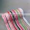 Supply grosgrain ribbon with dot printing white weave edged ,gift and craft ribbon