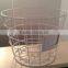 New round iron wire PVC coating basket