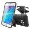 Heavy duty protective stand rubber cover for Samsung Galaxy J3 ballistic back case