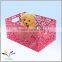 Sturdy Modern Style Metal Bath Toy Storage Box for Paper Organizer