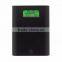 Soshine new launch power bank charger box E3S with smart LCD charger