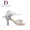 S5523 Wholesale DanceLife ladies satin ballroom latin dance shoes for women guangzhou china