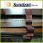 50 mm Wood basswood blinds with ladder tape for window decoration