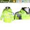 High visibility traffic wear with fleece inner 3M reflective Winter safety jacket