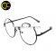 Retro Round Metal Clear Lens Eyeglasses Frame Women Optical Glasses Frame Nerd Eye Glasses Frames for Women Eyewear Man CC5071