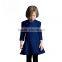 Baby Girls' Kids Winter Autumn Thicken Woolen Pleated Ruffles Dresses Clothes Manufacturer OEM Type ODM Factory Guangzhou