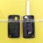 100% 3 button 407 flip plastic key peugeot 407 remote key covers CE0536 no logo