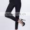 Ladies Side Spell Leather PU Zipper Leggings With Two Pocket Back