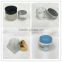 30ml,50ml Empty Cosmetic cream clear glass jar with screw aluminum top lid