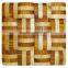 3d modern faux interior mosaic decorative solid wood wall panel