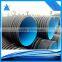 SN4 SN8 plastic drainage pipe double wall HDPE corrugated sewer system