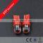 2015 New DC 12V T10 COB Red LED bulb Car Lights led Clearance Light/Marker Light