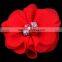 2"Wholesale cheap Chiffon flower for newborn headband, baby Flowers flat back 20 colors YDKM01