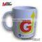 Cheap Porcelain Mug Fine Porcelain Mug Full print Inner colored