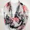 Fashion Designs Women's Palm Tree Print Infinity Scarf 90*180CM