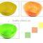 Wholesale kitchenware foldable filter silicone storage baskets for fruit