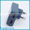 Travel Dual USB 2-Port 5V 3.4A Home Charger Adapter For HTC EU Plug