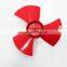 2014 latest red plastic fan mould