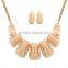 Resin alloy exaggerate street style  jewelry set in latest design