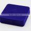 High quality blue velvet coin box supplier