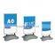 outdoor a frame poster display holder water base aluminum curbside sign stand 24*36