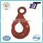 316A g80 US TYPE EYE-SELF-LOCKING HOOK WITH RED PAINTED