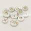 custom fancy sewing shell button