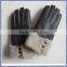 Supply Male Female Genuine Sheepskin Leather Fur Gloves for winter
