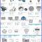 Swimming pool equipment gutter drain, pool fitting