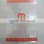 Plastic bopp cellophane bag for cake packaging