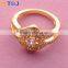 2016 Hot Selling fashion Rhinestone diamond rhombus shaped rings for women//