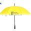 Metal Two Ribs Umbrella Polyester Material and Umbrellas Type Golf Umbrellas