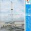 Steel GSM Communication Rooftop Monopole Tower/telecommunication Steel Monopole Tower