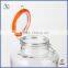 Eco-friendly 8L Cock Embossed Glass Drink Dispenser Beverage Glass Dispenser Clear Glass Container With Tap