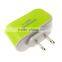 US plug 5V 3.1A universal 3 usb wall charger for home and travel charger                        
                                                Quality Choice