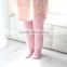 Wholesale 100% Cotton Organic Softtextile Bulk Baby Girls Seamless Pantyhose Children Tights Leggings