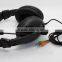 Computer headphone factory price wired sport in-ear stereo headphone with mic