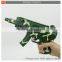 Cool infrared battery operated air soft military laser sound gun toy