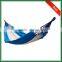 Retail Custom Logo Single Cotton Outdoor Hammock with Rope
