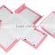 Handmade paper cd box customized cardboard storage foldable box with metal handle