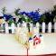 new design beautiful 3d handmade creative building custom pop up greeting card