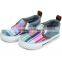 Checker upper with inside buckle rubber sole cool vulcanized cheap casual shoes boy shoe sneaker shoes kids 2016
