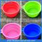 Portable folding plastic pet bowl silicone pet bowl pet food bowl